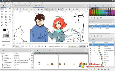 Скріншот Synfig Studio для Windows 7